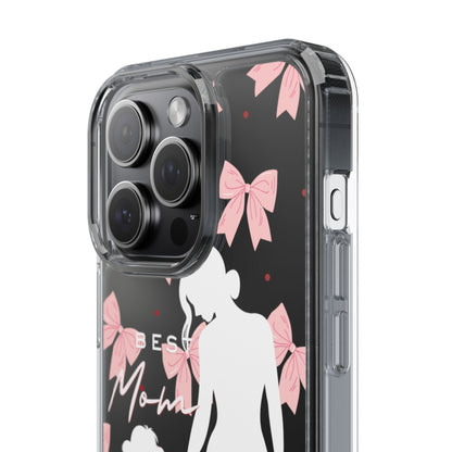Clear Phone Case – Best Mom: My Little Girl
