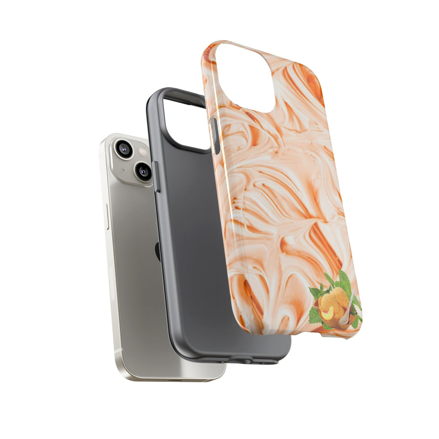 Protective Phone Case – Peach Sorbet