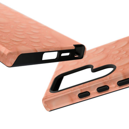 Protective Phone Case – Apricot Rain