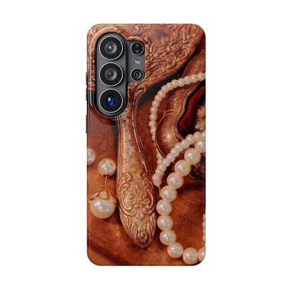 Wireless-Charging Compatible Case – Bronze Vanity