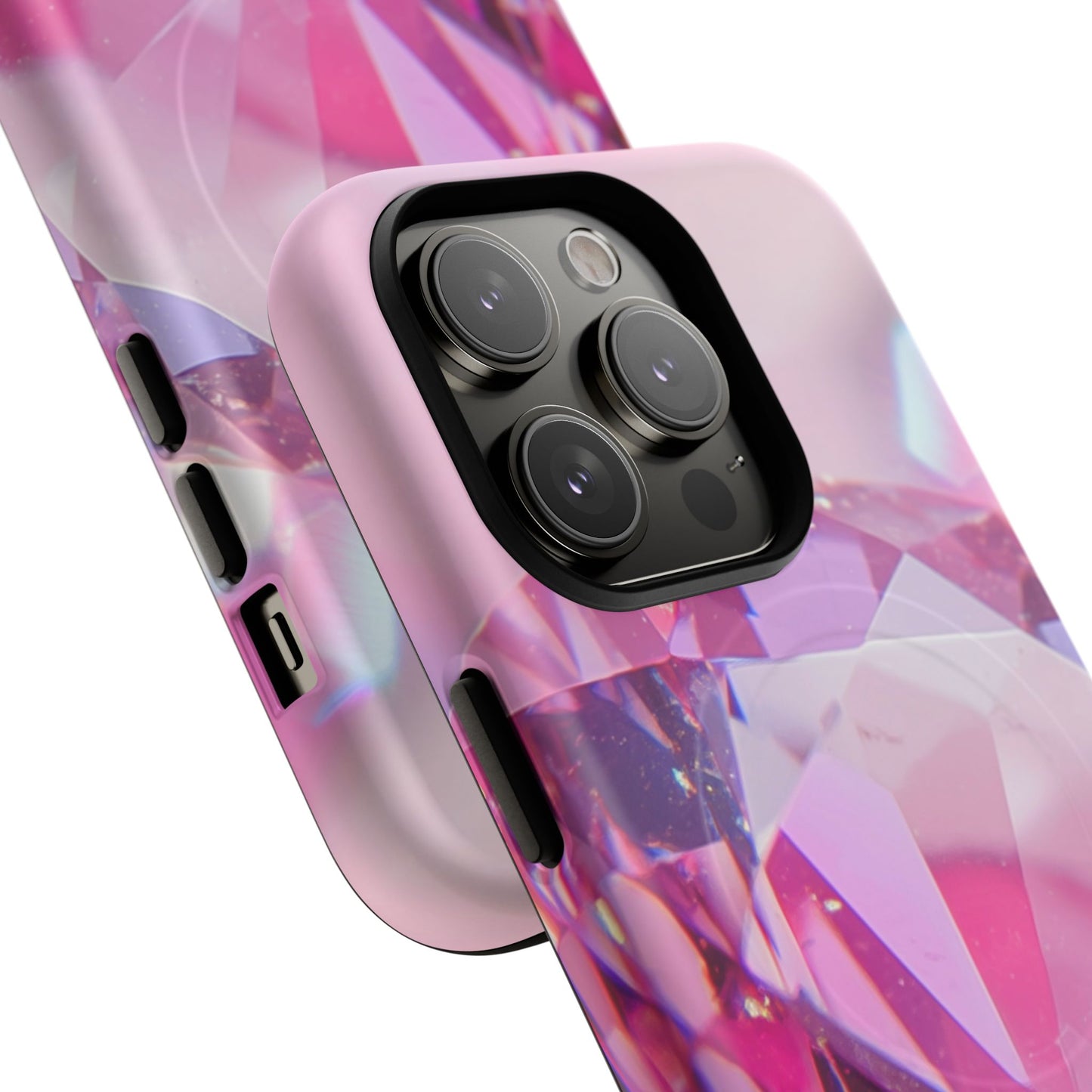 Protective Magnetic Phone Case – Pink Ice