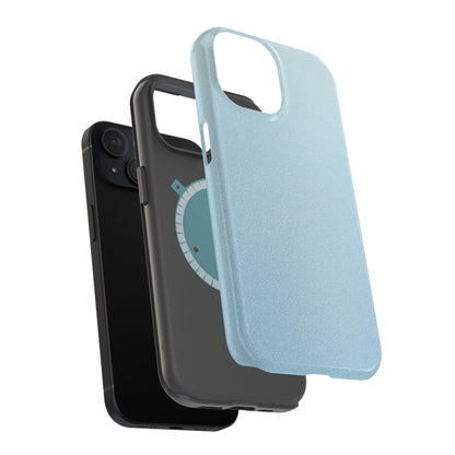 Wireless-Charging Compatible Case – Blue Whisper