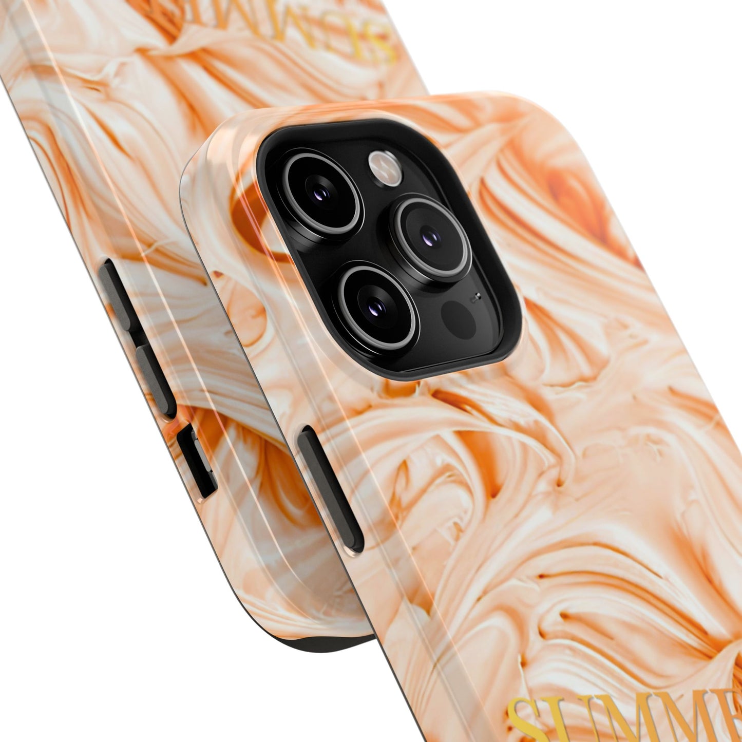 Impact-Resistant Phone Case – Peach Sorbet
