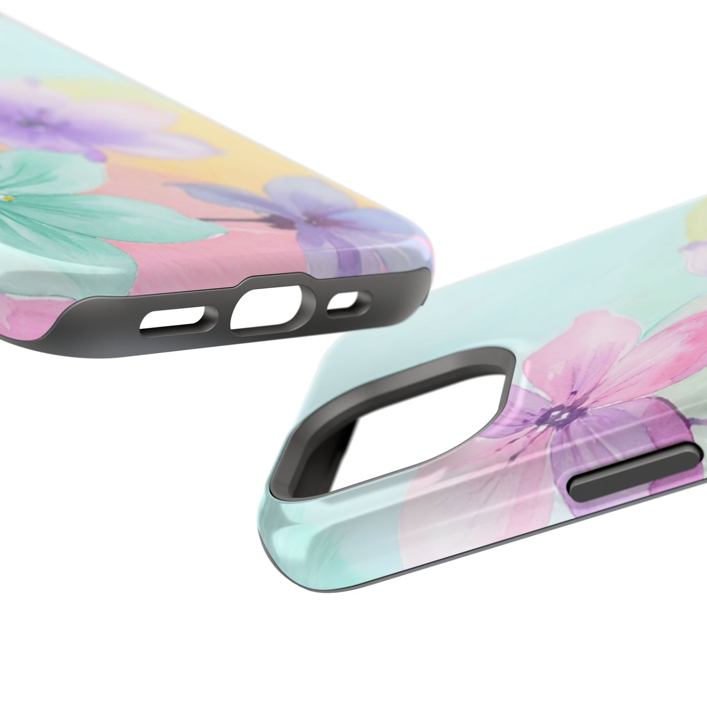 Wireless-Charging Compatible Case – Water Petal