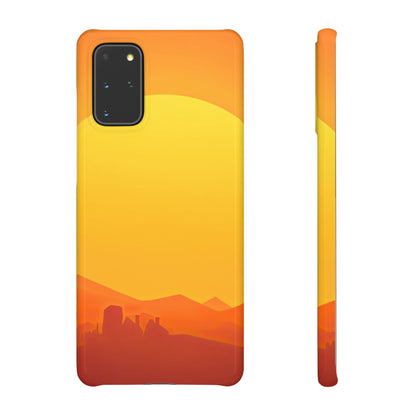 Snap Phone Case – Desert Sunrise