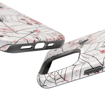 Impact-Resistant Phone Case – Blood Web