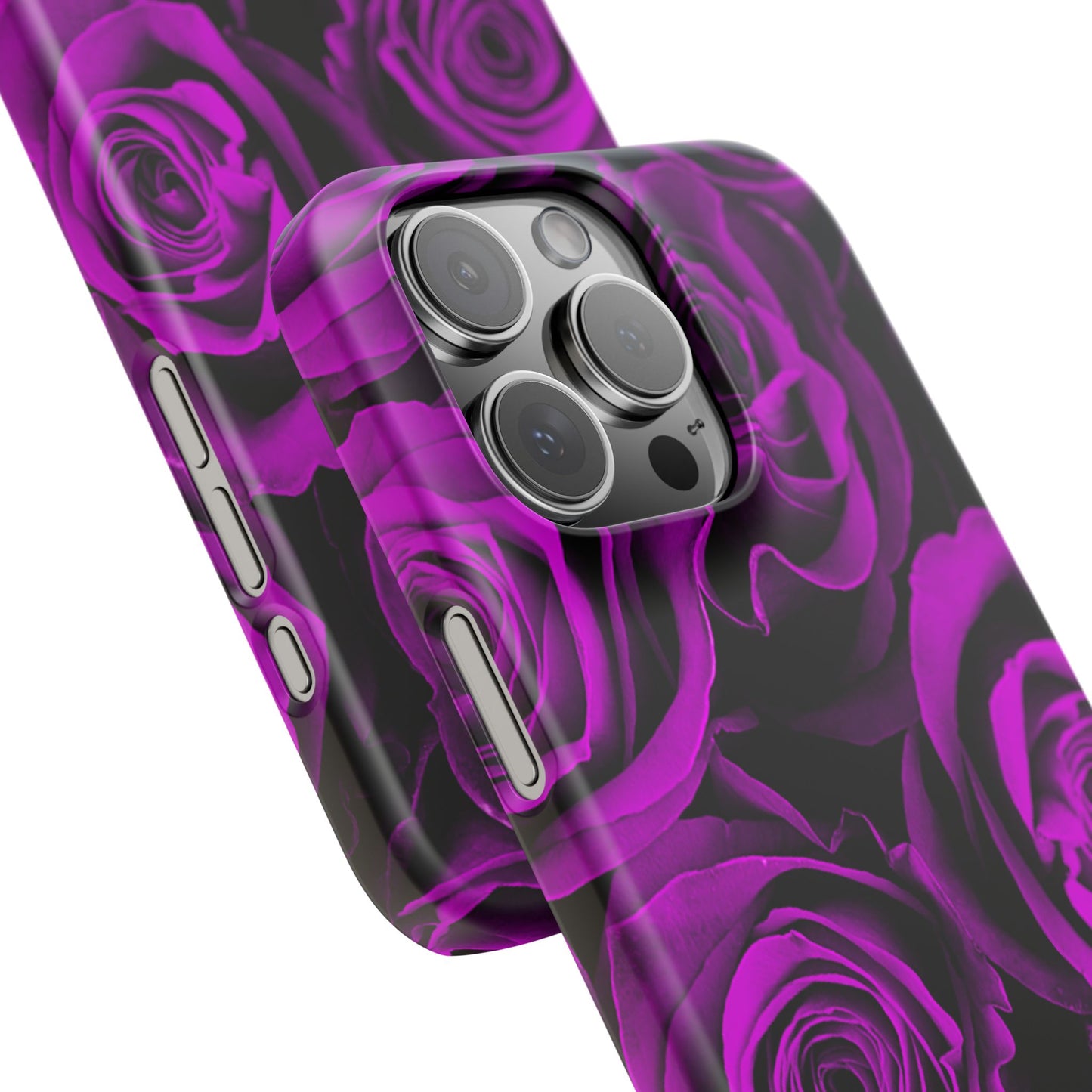 Snap Phone Case – Amethyst Roses