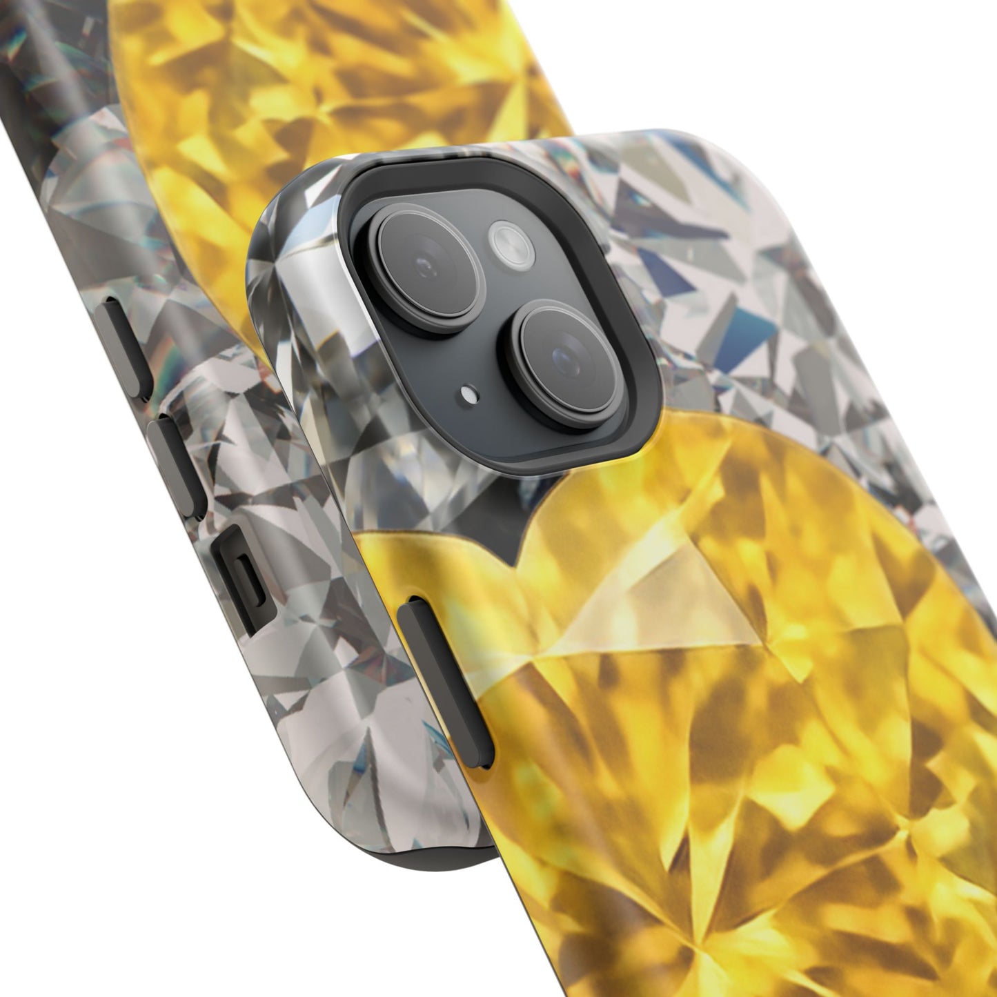 Wireless-Charging Compatible Case – Heart of Gold