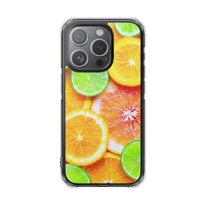Clear Magnetic Phone Case – Sunkissed Citrus