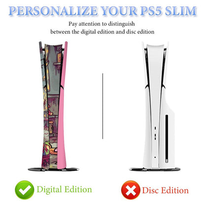 Console Skin Kit – Little Nightmare – Compatible with PlayStation 5 Slim Digital Edition