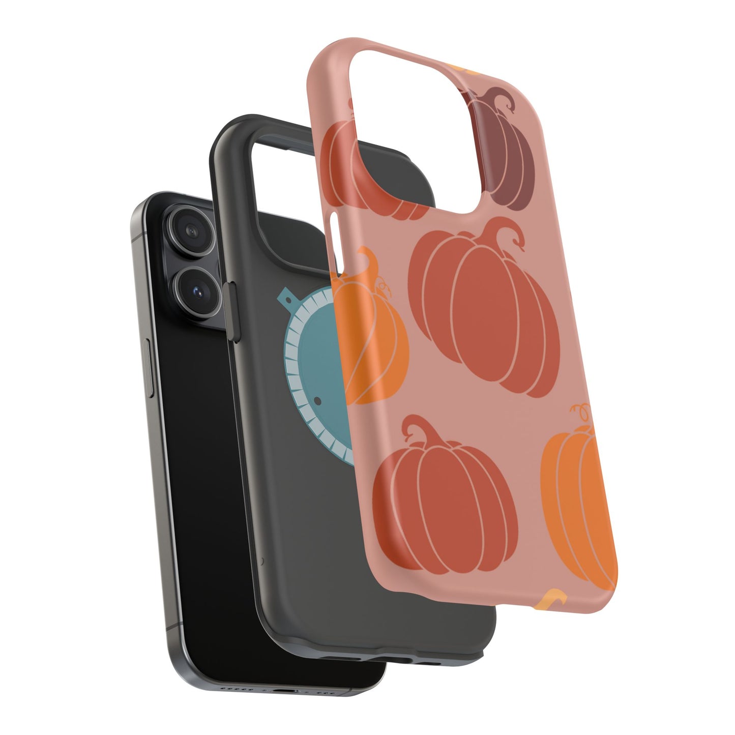 Wireless-Charging Compatible Case – Pumpkin Mood
