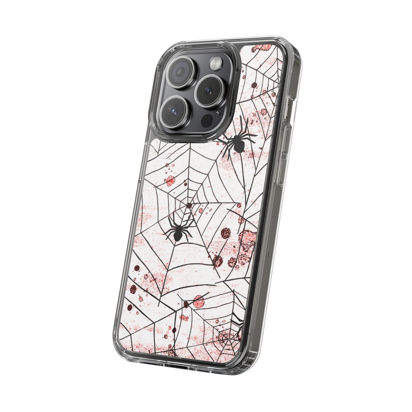 Clear Phone Case – Blood Web