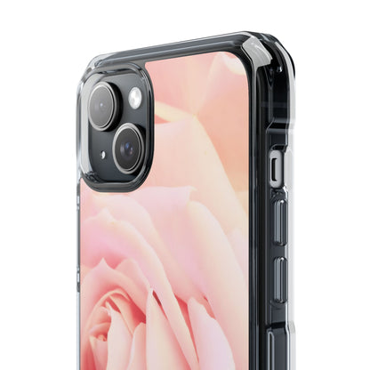 Clear Magnetic Phone Case – A Mother’s Rose Embrace