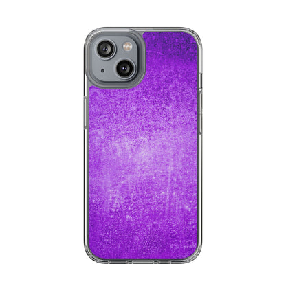 Clear Phone Case – Violet Voltage