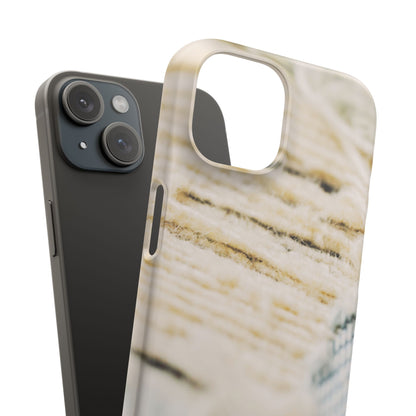 Snap Phone Case – Woven Warmth