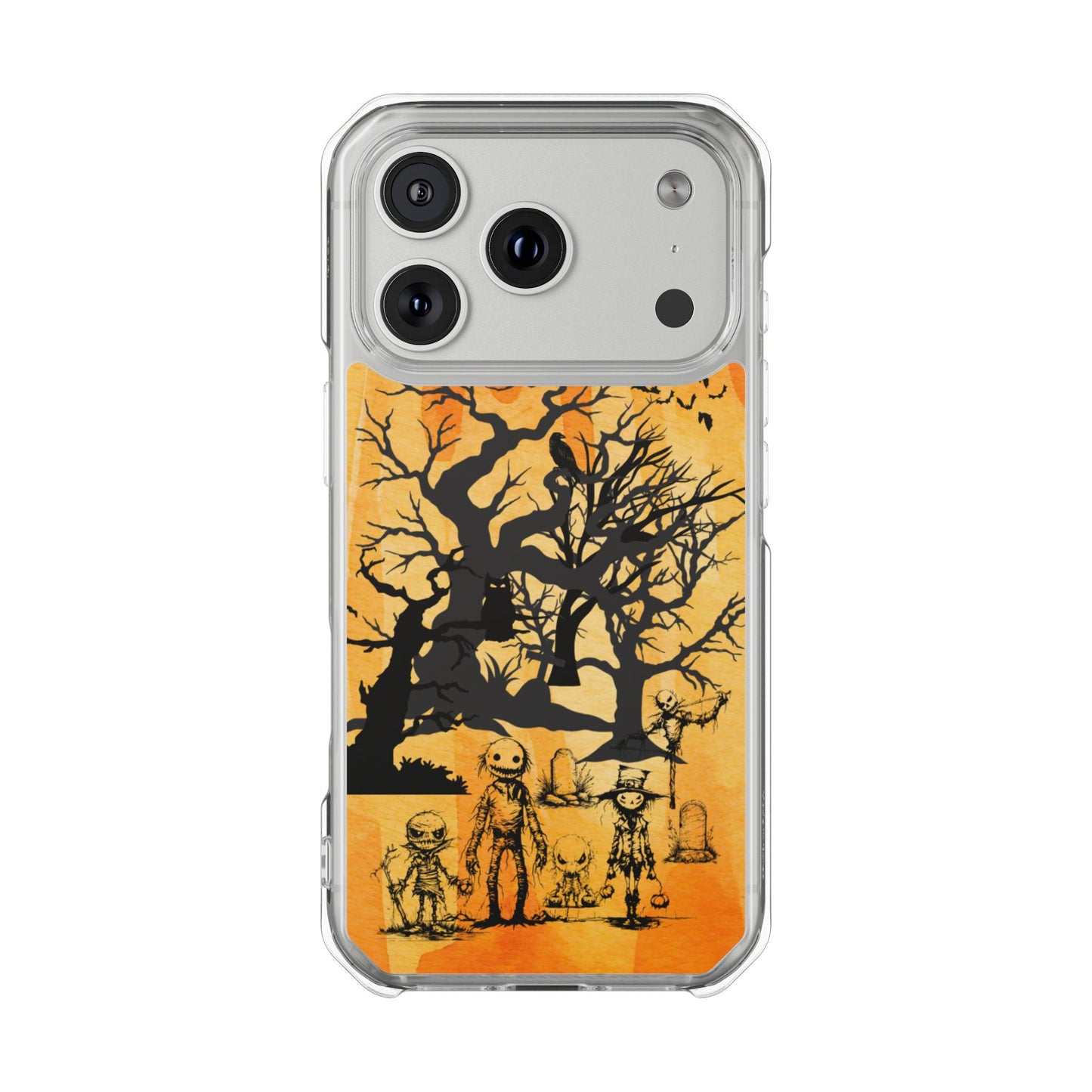 Clear Magnetic Phone Case – Hollow Night