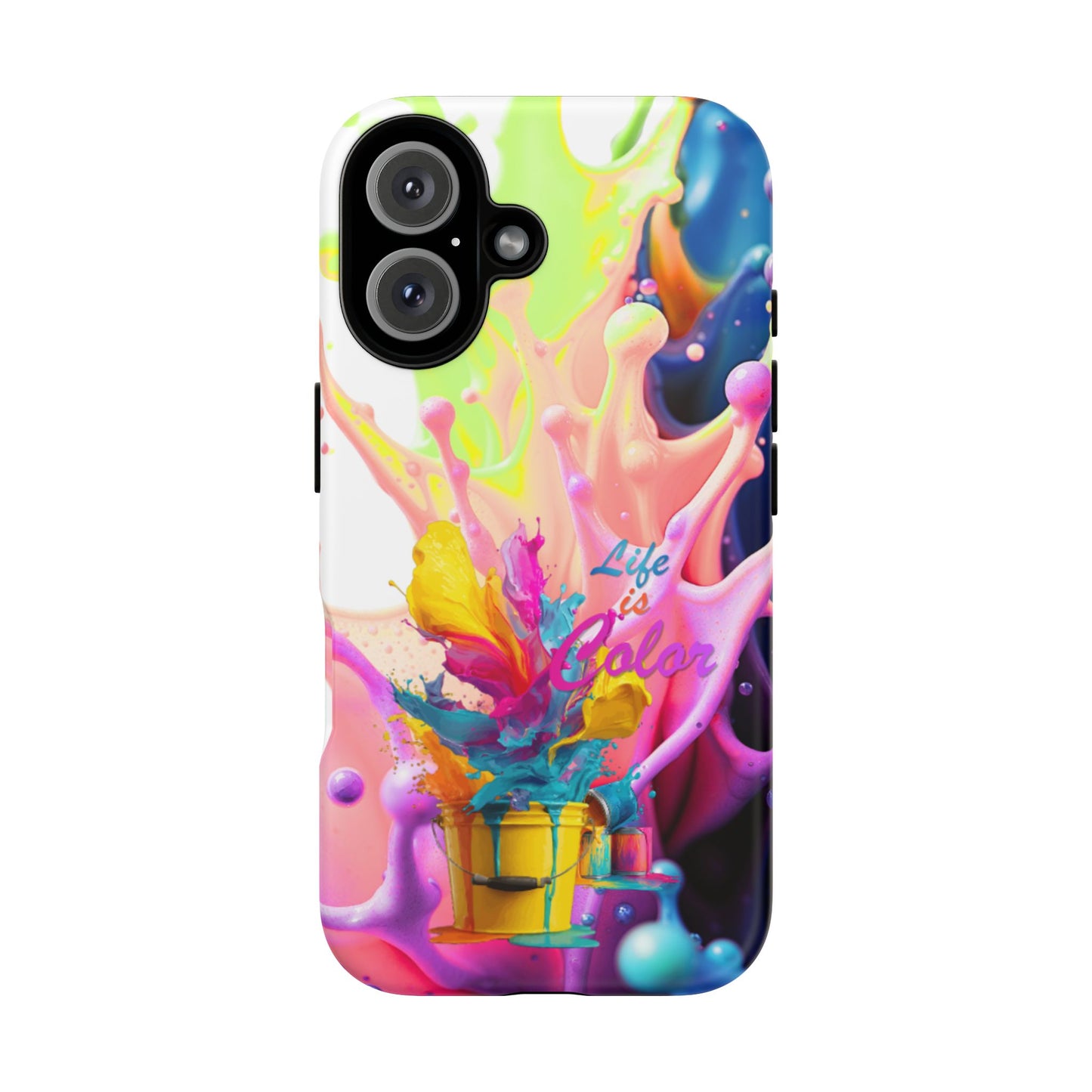 Color Splash Phone Case — “Life in Color” Protective Tough Case