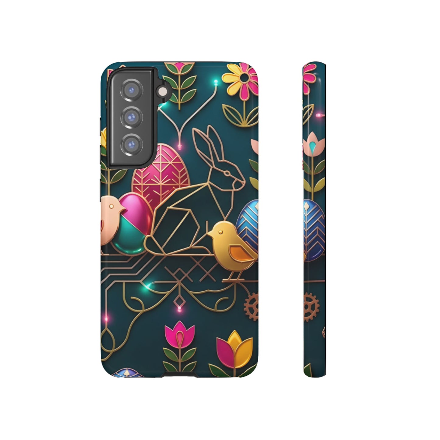 Protective Phone Case – Jeweled Garden