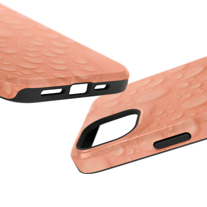 Impact-Resistant Phone Case – Apricot Rain