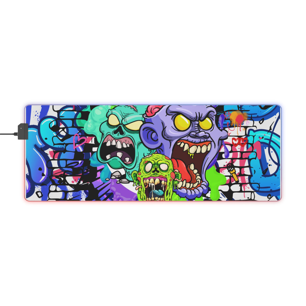 Gaming LED Desk Mat – Dead Loud
