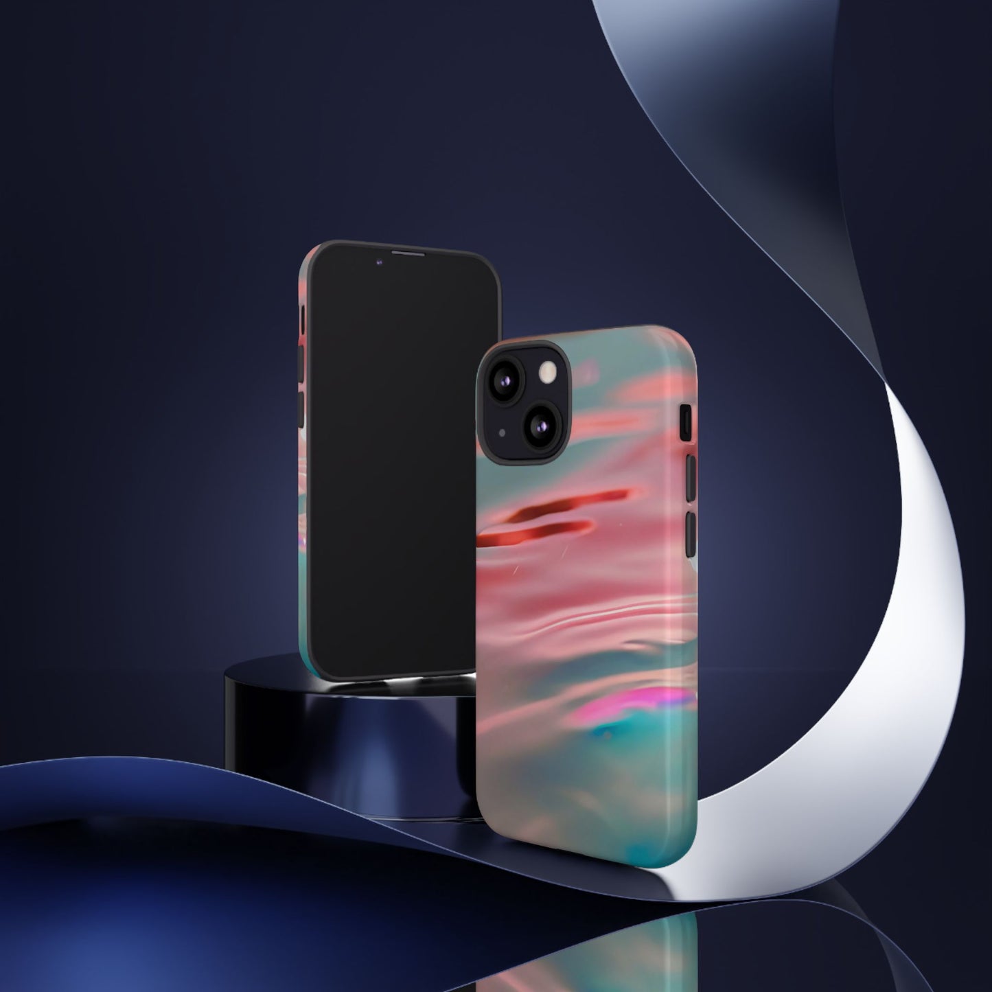 Protective Phone Case – Liquid Sunset