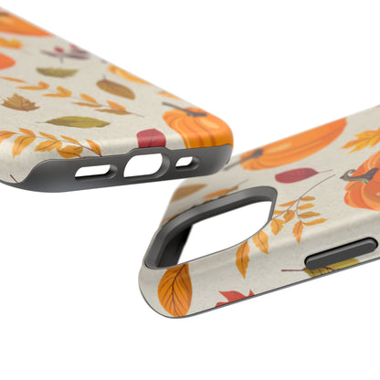 Wireless-Charging Compatible Case – Falling for Pumpkin