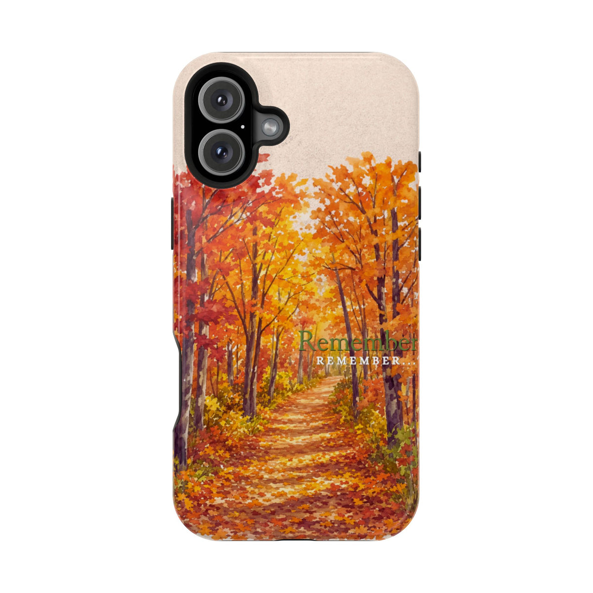 Impact-Resistant Phone Case – Autumn Remembered – Compatible with iPhone 11–17 & Samsung Galaxy S22–S26 Series