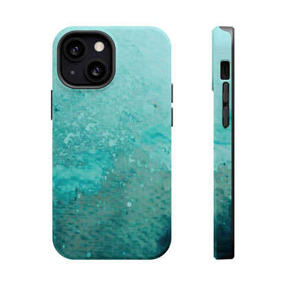 Wireless-Charging Compatible Case – Sea Glass
