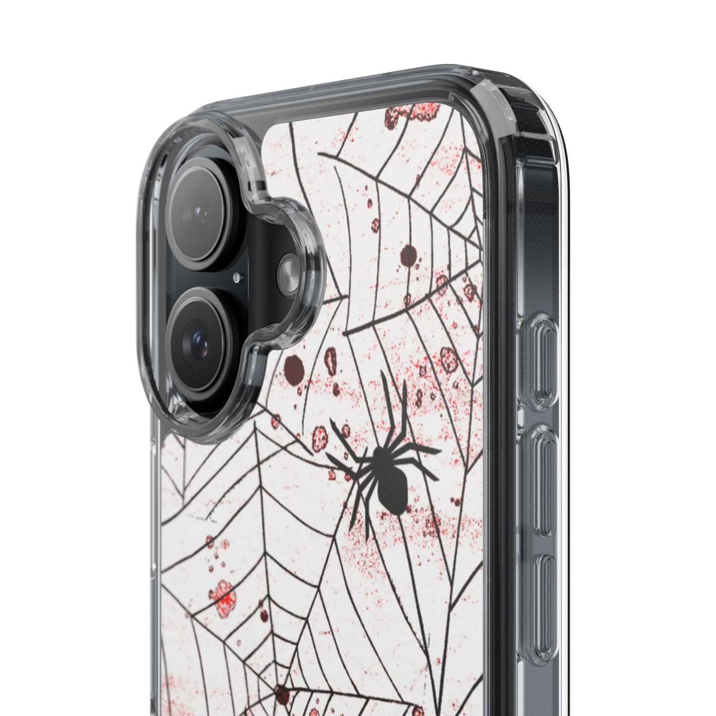Clear Phone Case – Blood Web
