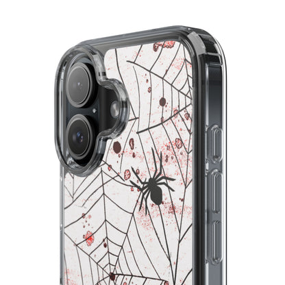 Clear Phone Case – Blood Web