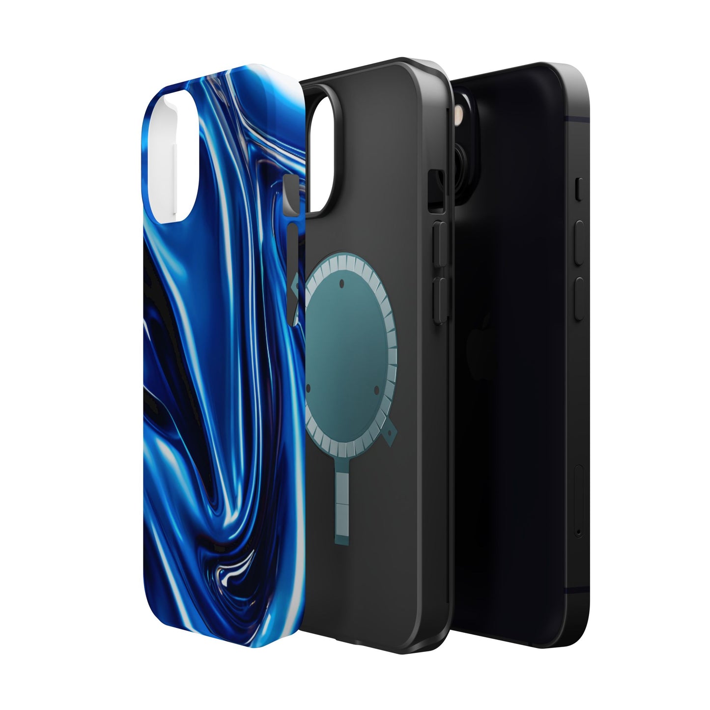 Wireless-Charging Compatible Case – Midnight Surge