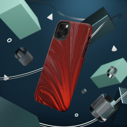 Impact-Resistant Phone Case — Crimson Current