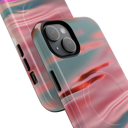Protective Magnetic Phone Case – Liquid Sunset
