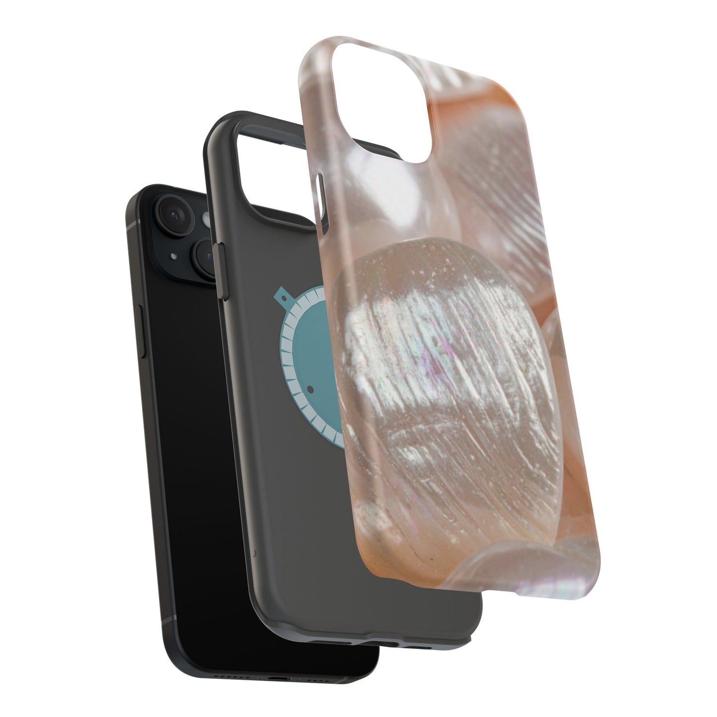 Wireless-Charging Compatible Case – Blush Pearl