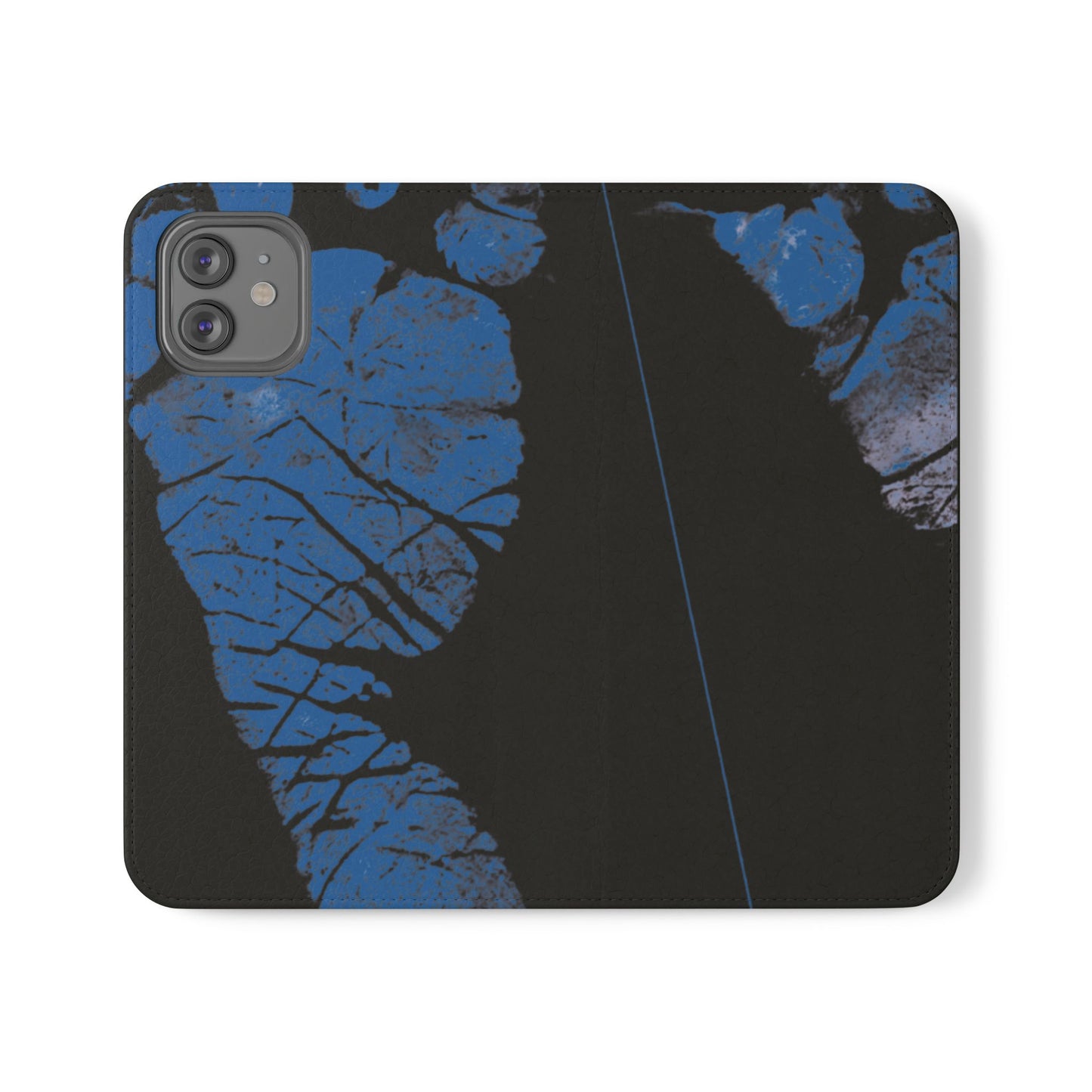 Flip Case – Mom’s Little Blue Footprints