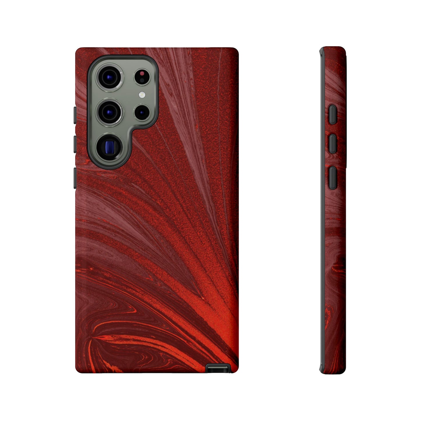 Protective Phone Case – Crimson Current