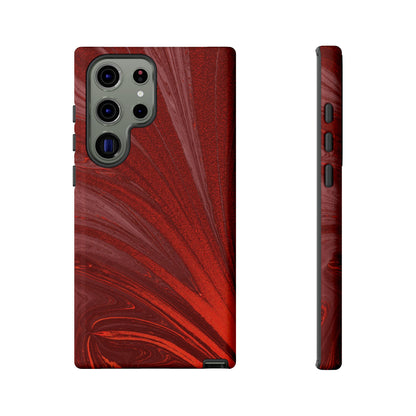 Protective Phone Case – Crimson Current