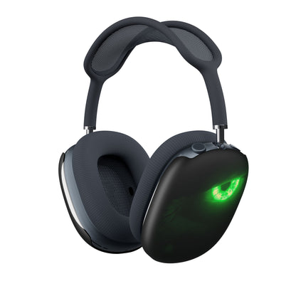 Headphone Ear Cup Covers – Neon Green Monster Eyes