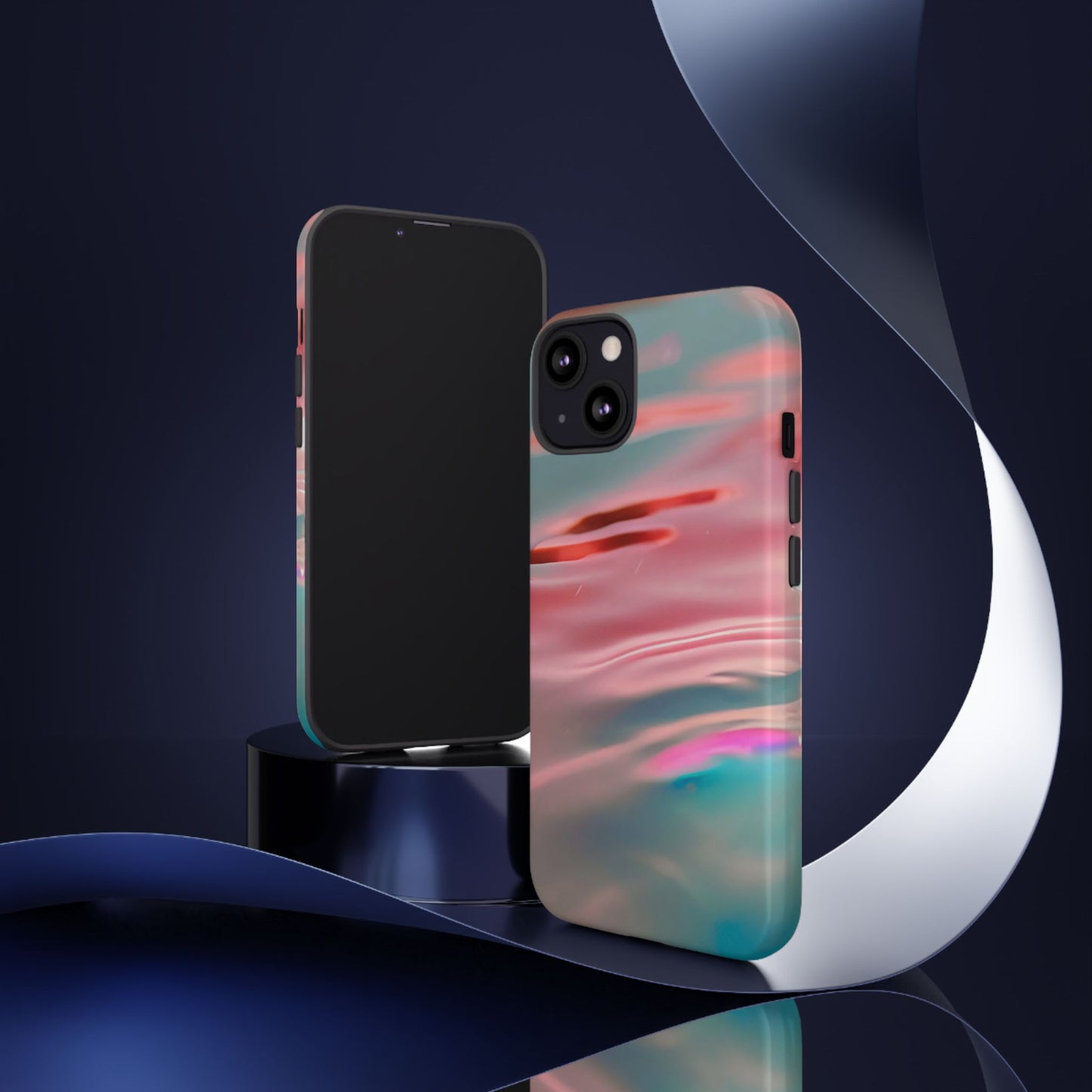 Protective Phone Case – Liquid Sunset