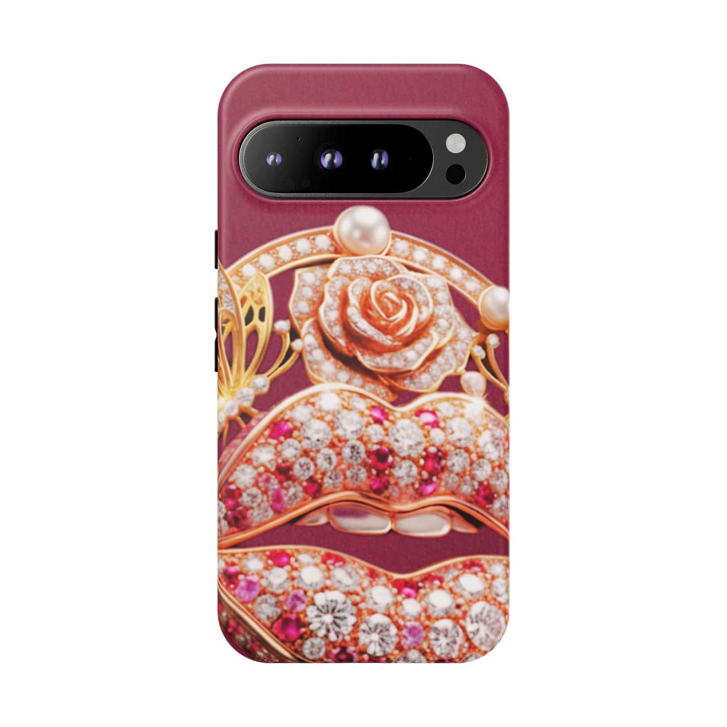 Protective Phone Case – Kiss of Gold