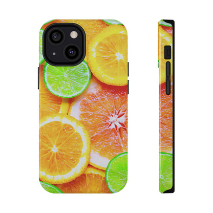 Impact-Resistant Phone Case – Sunkissed Citrus