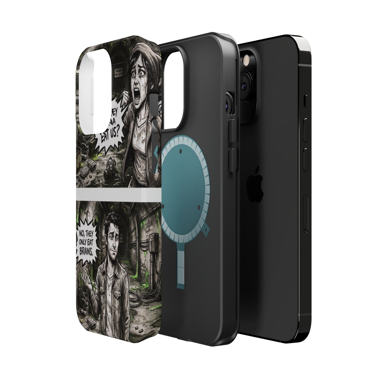 Wireless-Charging Compatible Case – Brains Only