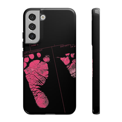 Protective Phone Case – Mom’s Little Pink Footprints