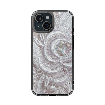 Clear Phone Case – Lace Veil
