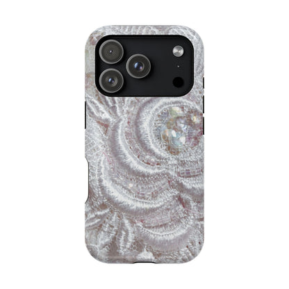Wireless-Charging Compatible Case – Lace Veil
