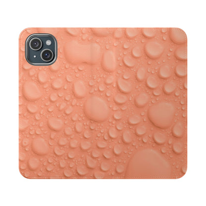 Flip Case - Apricot Rain