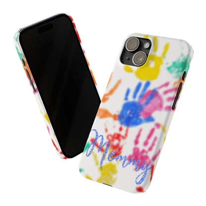 Slim Phone Case – Handprint Memories