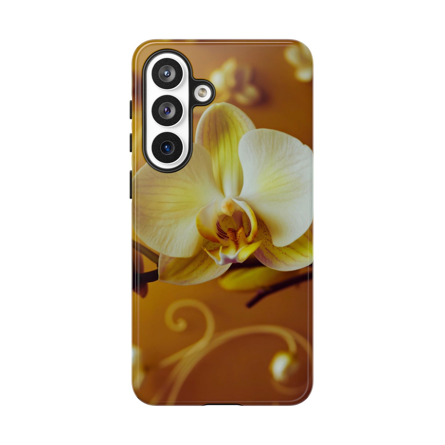 Protective Phone Case – Amber Orchid