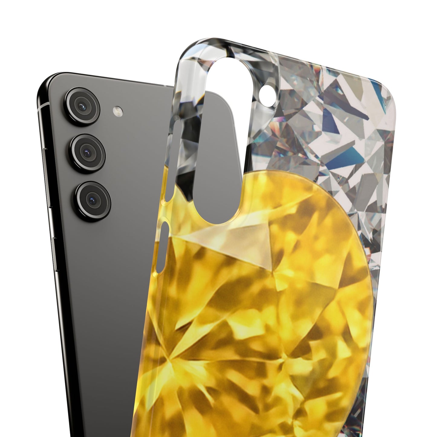 Snap Phone Case – Heart of Gold