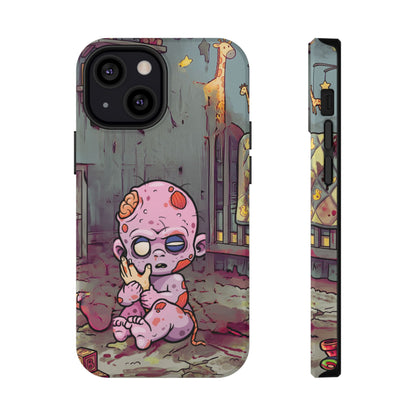 Zombie Baby Phone Case — Cute Creepy Impact-Resistant iPhone Case